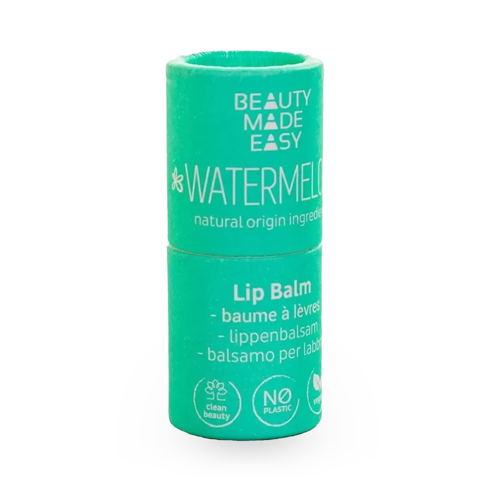 Beauty Made Easy Paper Tube Lip Balm - Watermelon (5.5 g) thumbnail 1