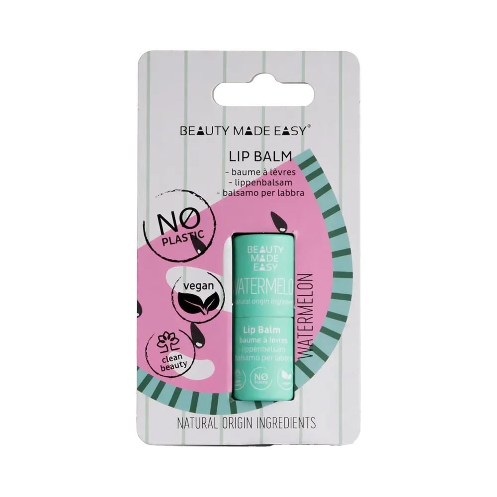 Beauty Made Easy Paper Tube Lip Balm - Watermelon (5.5 g) thumbnail 2