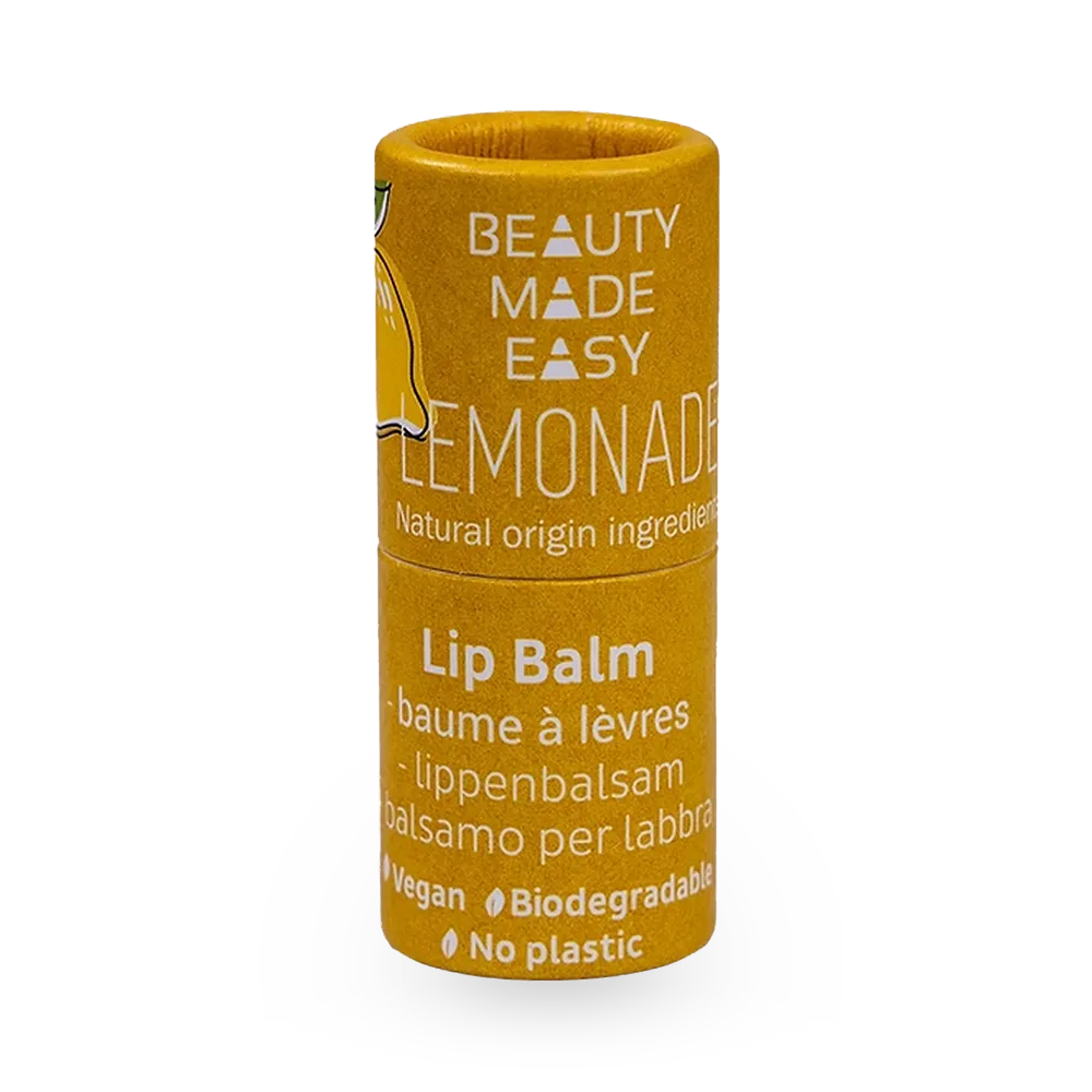 Beauty Made Easy Paper Tube Lip Balm - Lemonade (5.5 g) thumbnail 1
