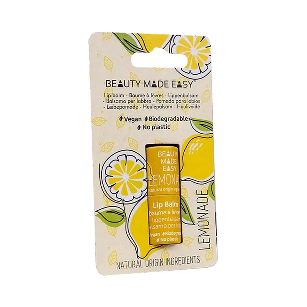 Beauty Made Easy Paper Tube Lip Balm - Lemonade (5.5 g) thumbnail 3