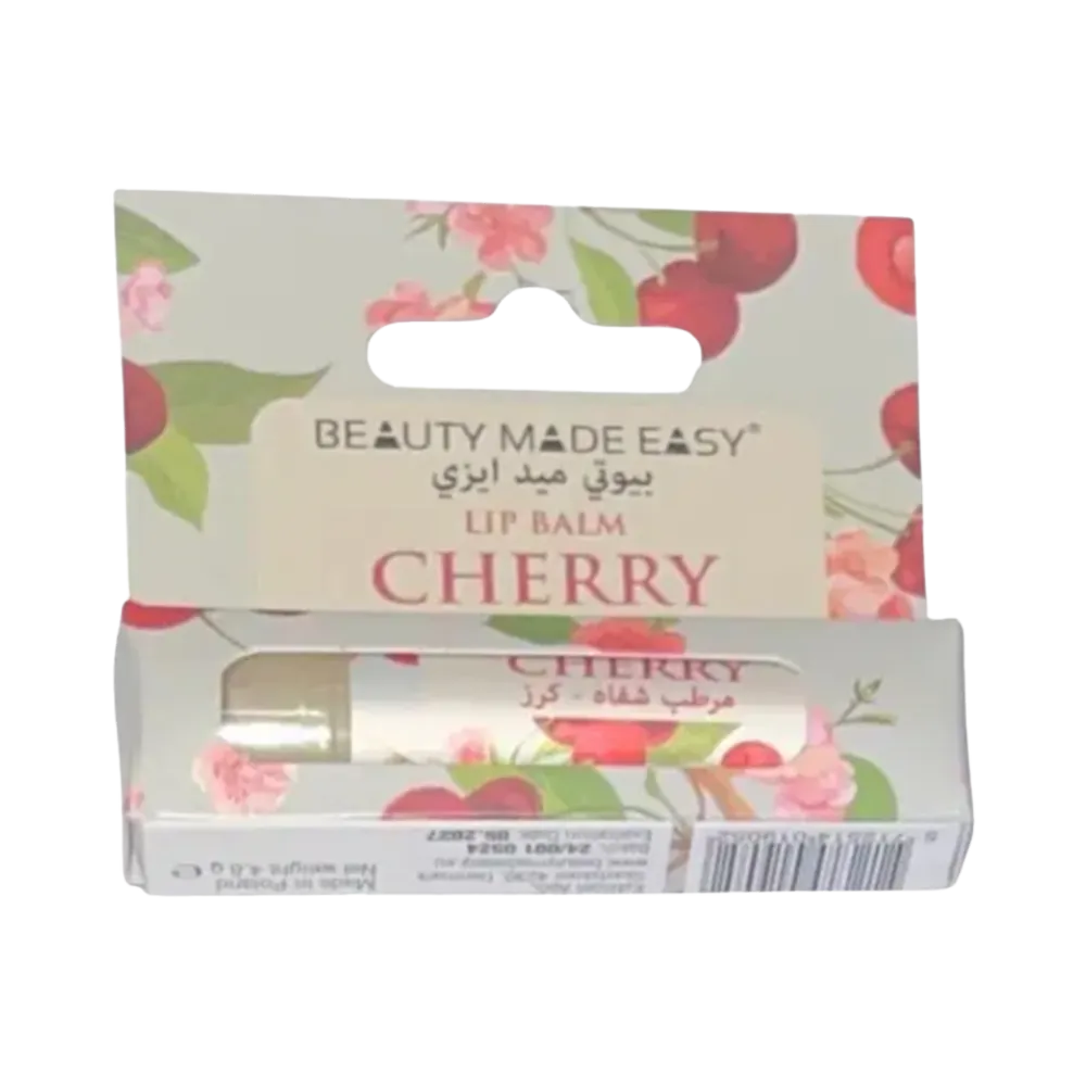 Beauty Made Easy Plastic Lip Balm - Cherry (4.8 g) thumbnail 2