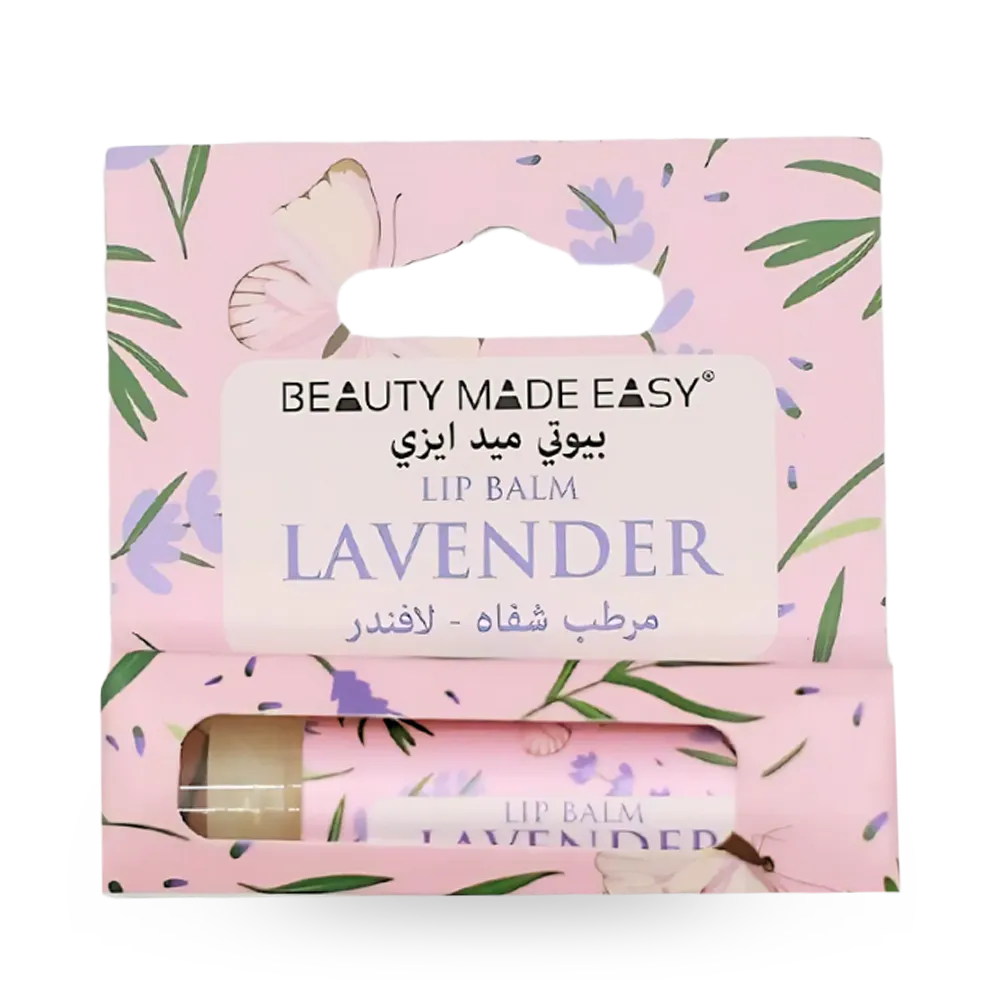Beauty Made Easy Plastic Lip Balm - Lavender (4.8 g) thumbnail 1