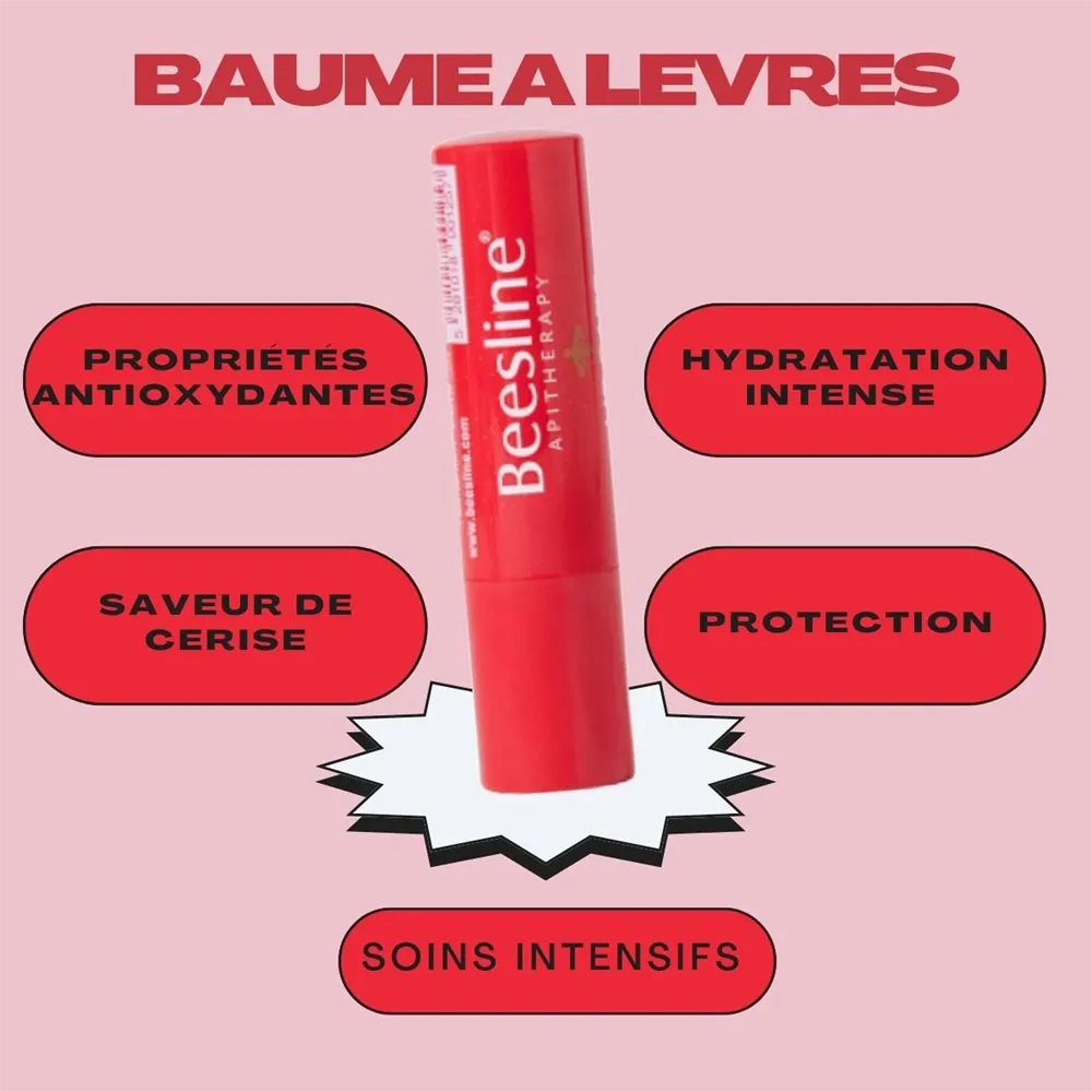 Beesline Lip Care - Cherry (4.5 g) thumbnail 4