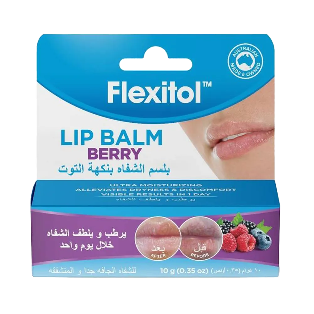 Flexitol Lip Balm - Berry (10 g) thumbnail 2