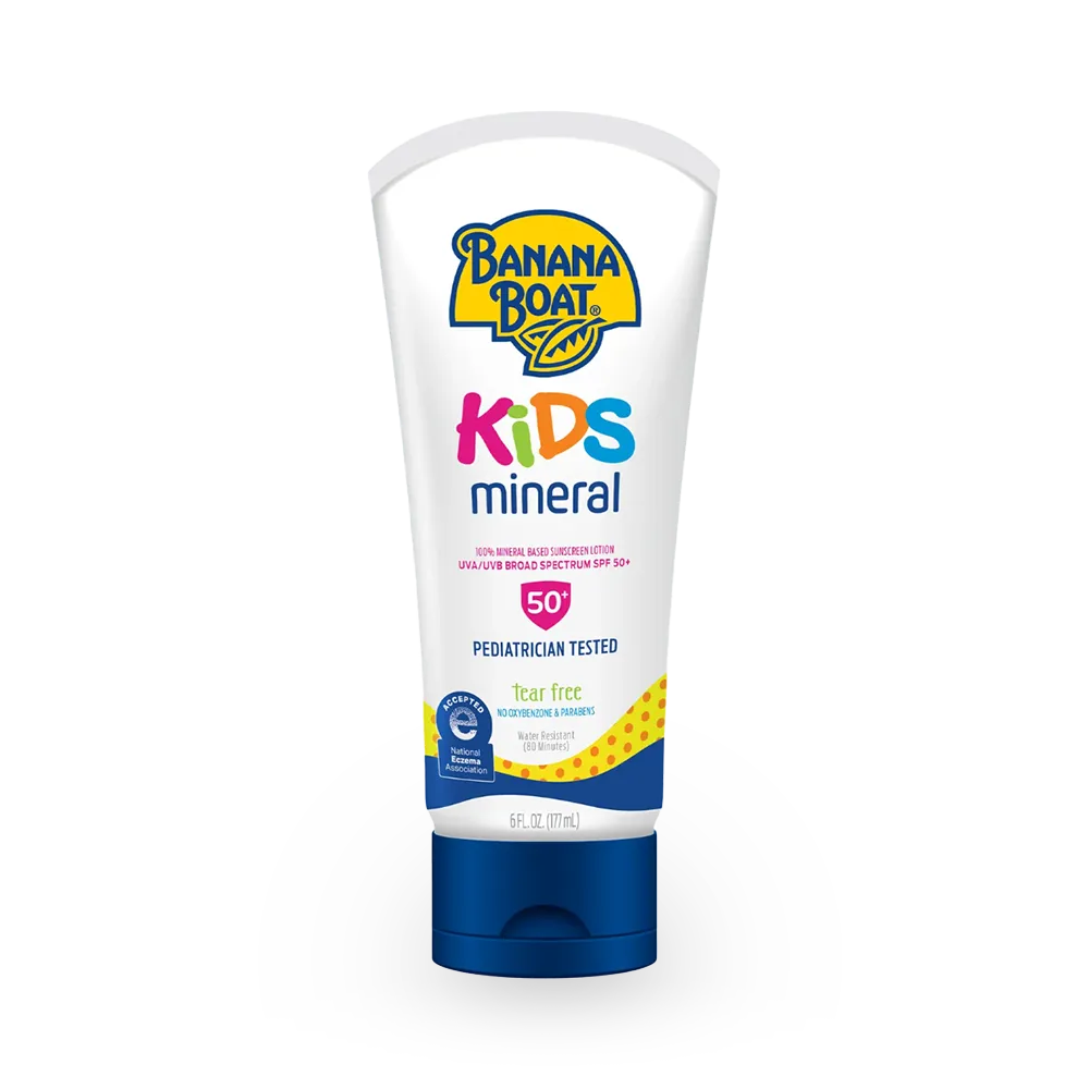 Banana Boat Kids Mineral Lotion SPF 50+ - 177 ml thumbnail 1