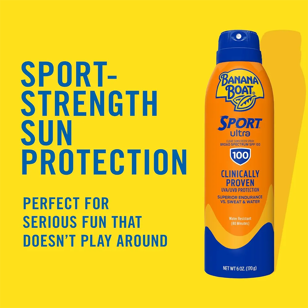 Banana Boat Sport Ultra Sunscreen Spray SPF 100 - 170 g thumbnail 2