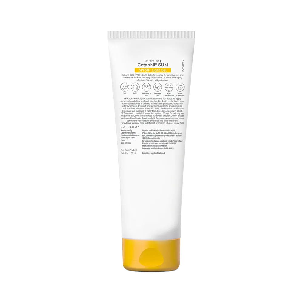 Cetaphil Sun Gel SPF 50+ - 50ml thumbnail 2