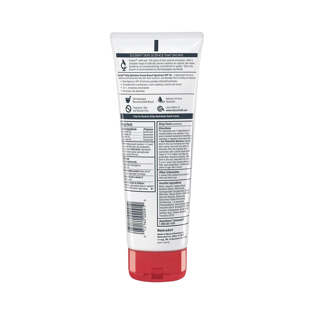 Eucerin Daily Hydration Cream with SPF 30 - 226 g thumbnail 2
