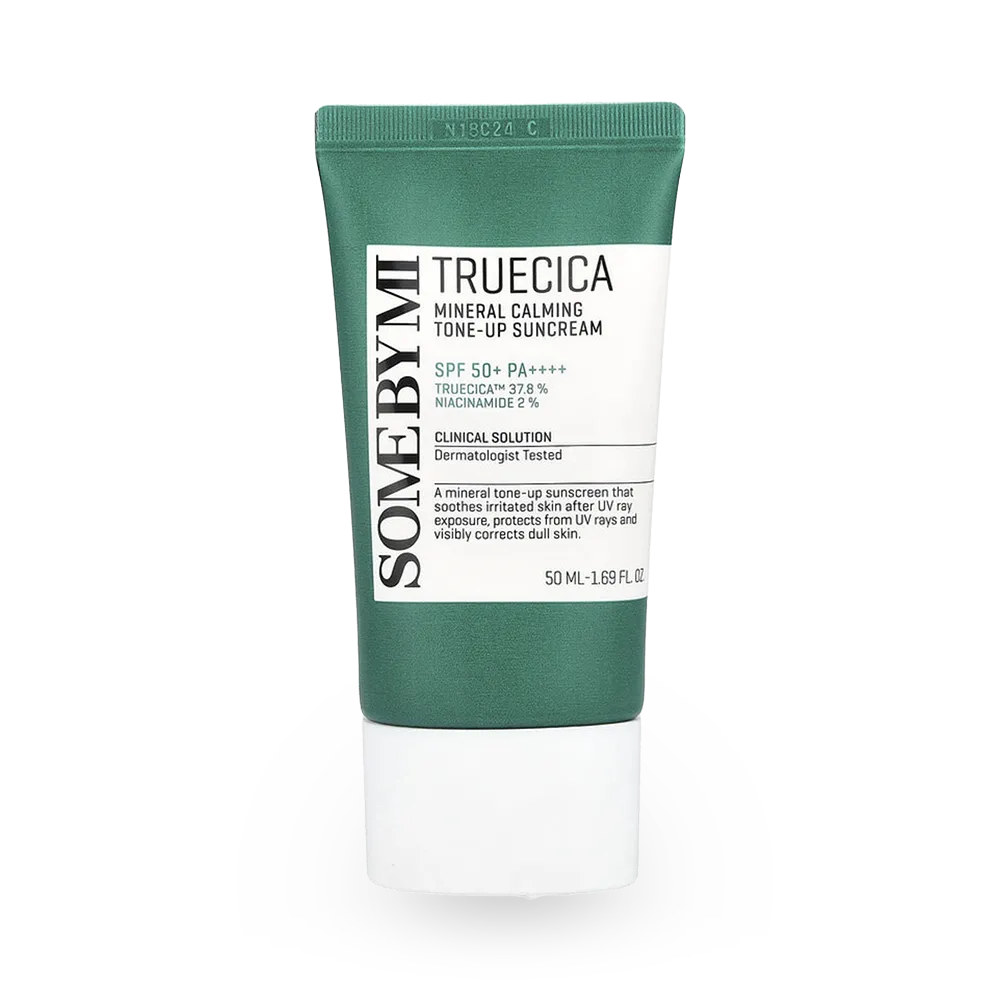 Some By MI Truecica Mineral Calming Suncream SPF 50+ - 50ml thumbnail 1