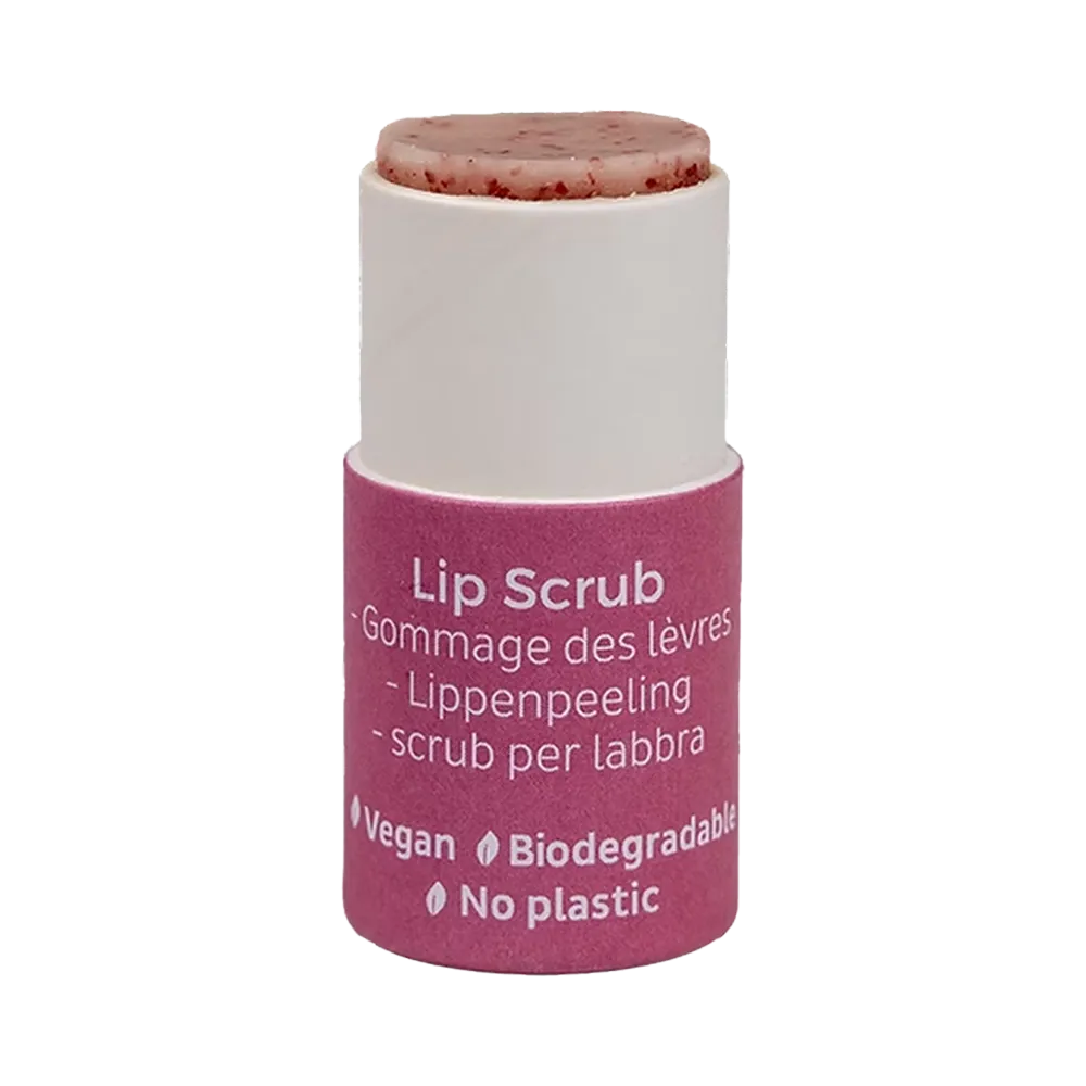Beauty Made Easy Paper Tube Lip Scrub - Cranberry  (5.5 g) thumbnail 2