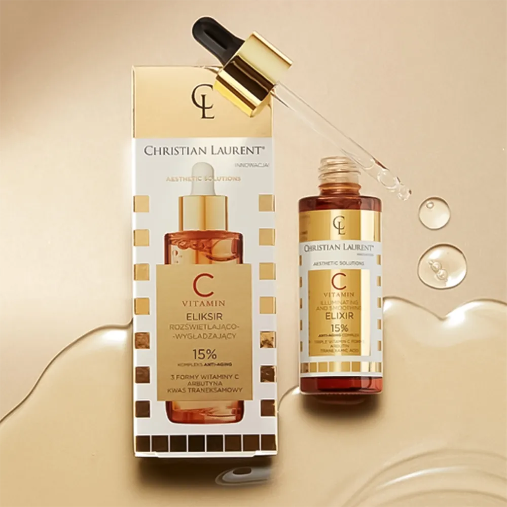 Christian Laurent Aesthetic Solutions Vitamin C  15% Brightening and Smoothing Elixir - 30ml thumbnail 3