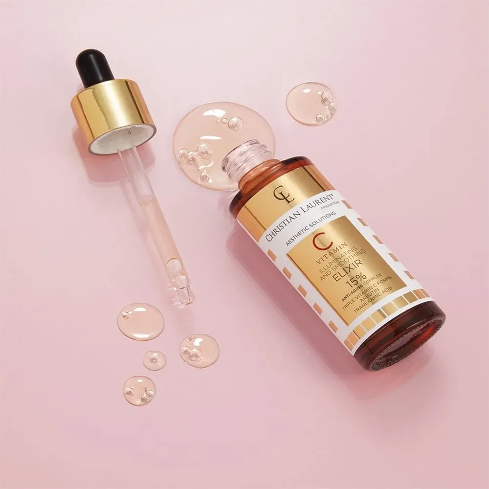 Christian Laurent Aesthetic Solutions Vitamin C  15% Brightening and Smoothing Elixir - 30ml thumbnail 4