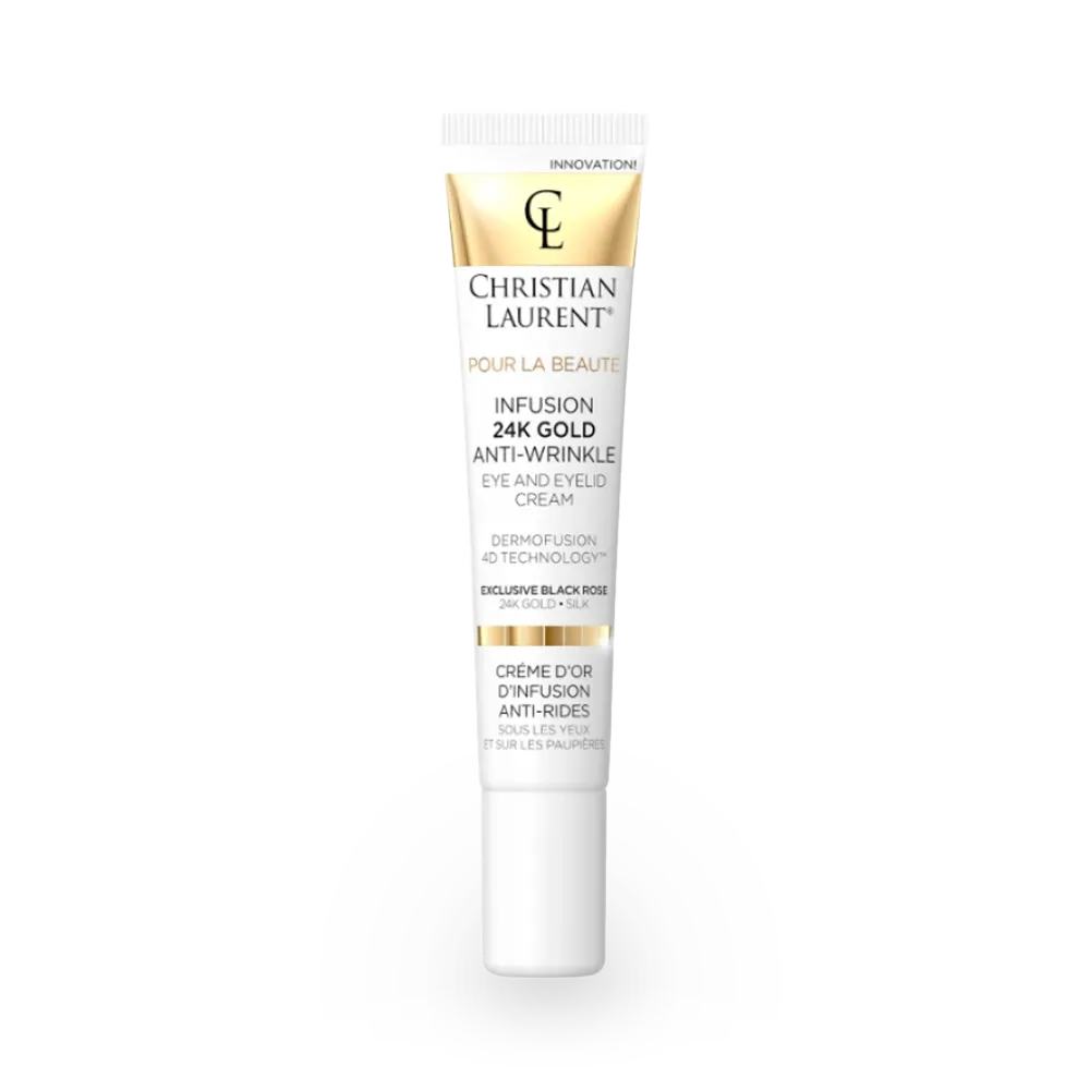 Christian Laurent Pour La Beaute Infusion 24K Gold Anti-Wrinkle Eye & Eyelid Cream - 20 ml thumbnail 1