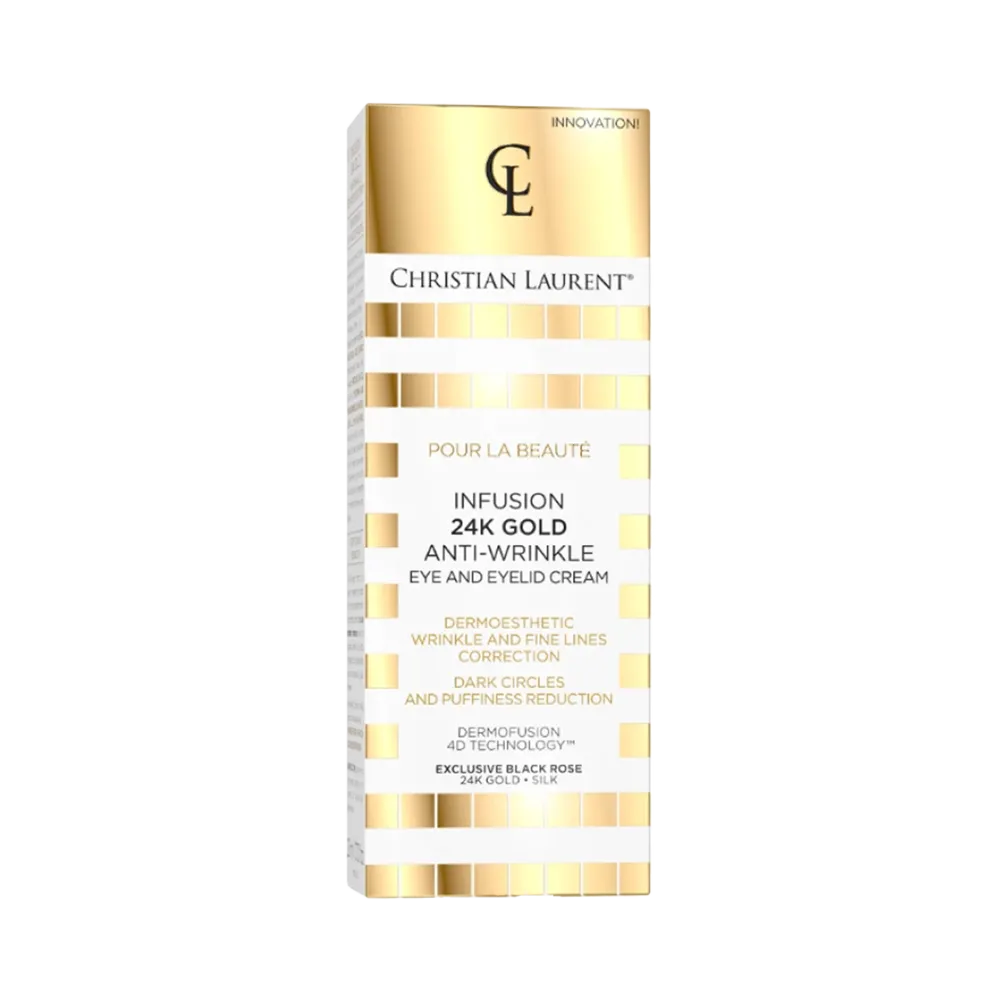 Christian Laurent Pour La Beaute Infusion 24K Gold Anti-Wrinkle Eye & Eyelid Cream - 20 ml thumbnail 3