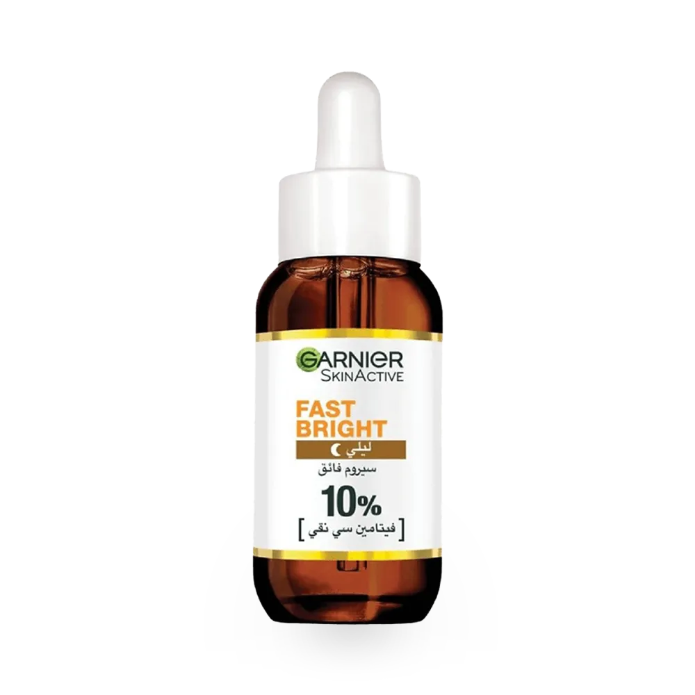 Garnier Skinactive Fast Bright Night Booster Serum - 30ml thumbnail 1