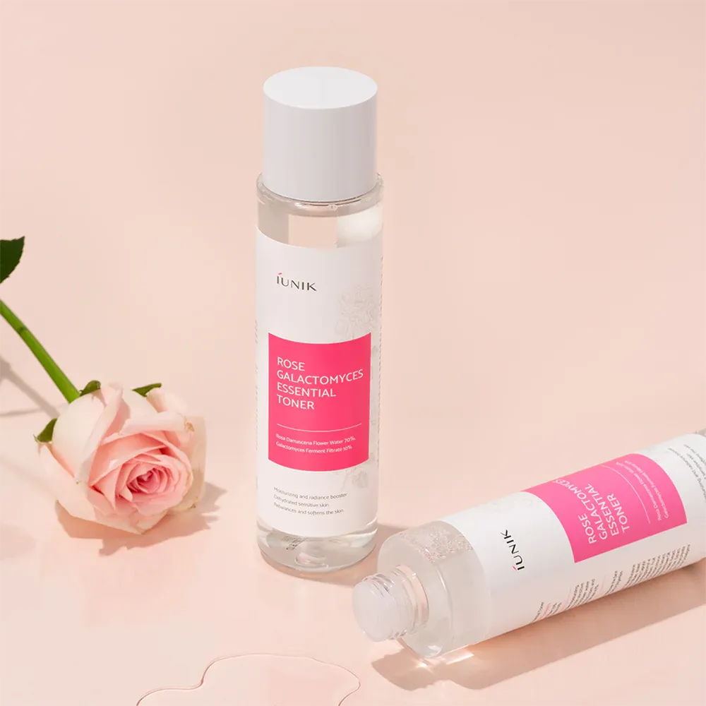 iUNIK Rose Galactomyces Essential Toner - 200 ml thumbnail 2