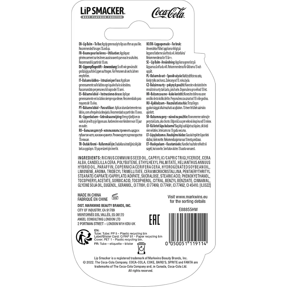 Lip Smacker Coca-cola Single Lip Balm - 4g thumbnail 2