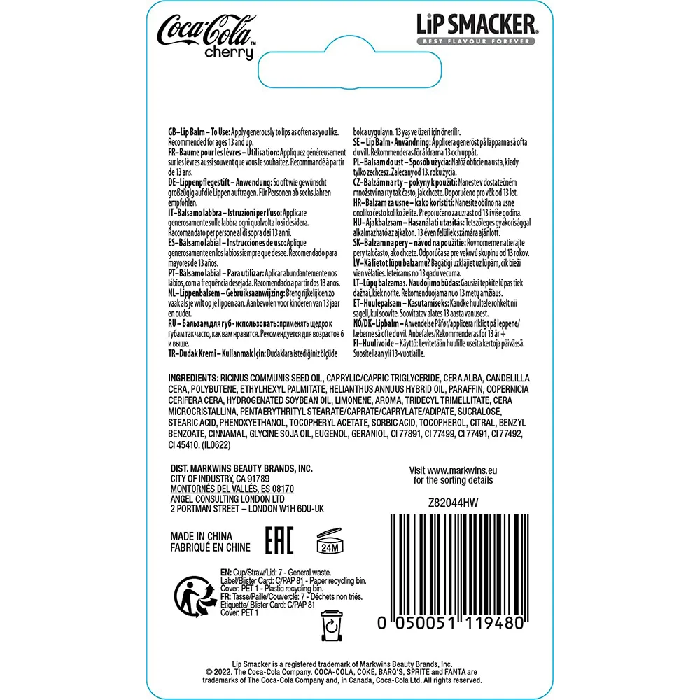 Lip Smacker Coca-cola Cup Lip Balm  - 7.4g thumbnail 2