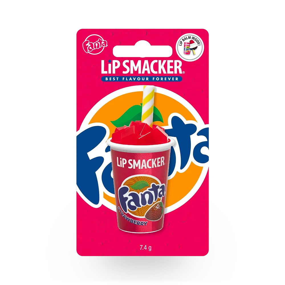 Lip Smacker Fanta Strawberry Cup Lip Balm - 7.4g thumbnail 1