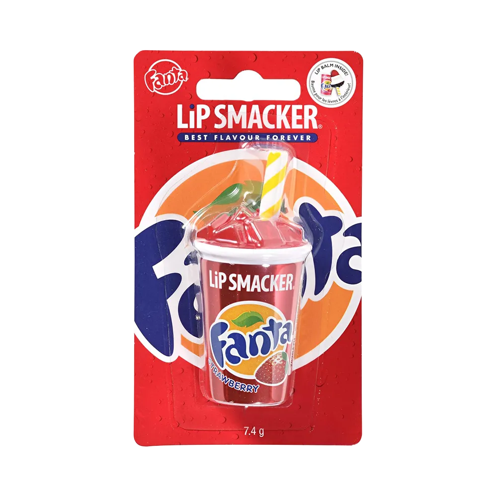 Lip Smacker Fanta Strawberry Cup Lip Balm - 7.4g thumbnail 2