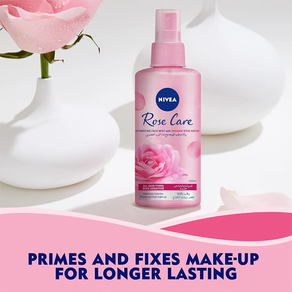 Nivea Rose Care Hydrating Mist - 150 ml thumbnail 2