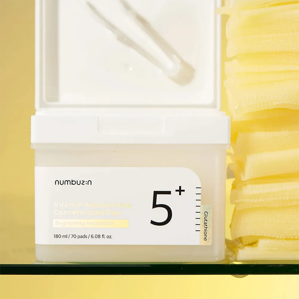Numbuzin No.5+ Vitamin-Niacinamide Concentrated Pad - 70 pcs thumbnail 5