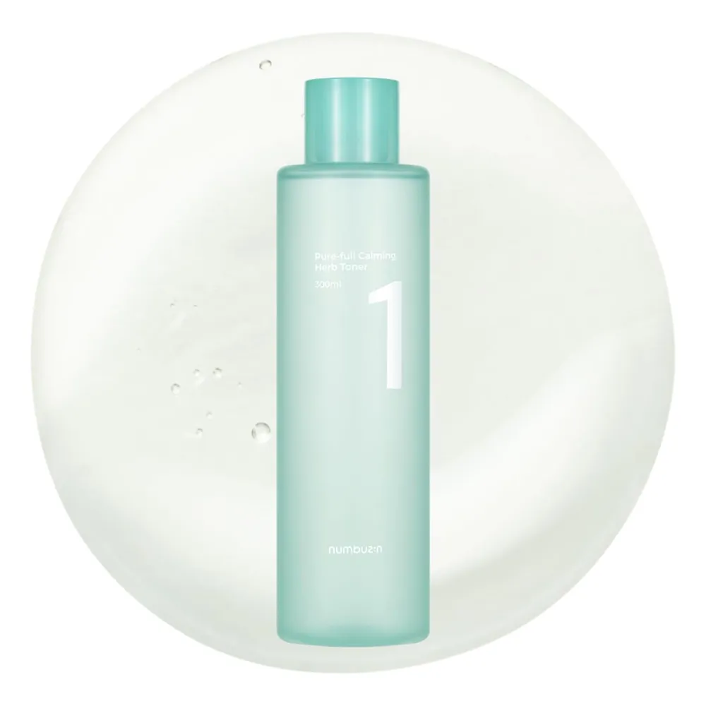 Numbuzin No.1 Pure-Full Calming Herb Toner - 300 ml thumbnail 2
