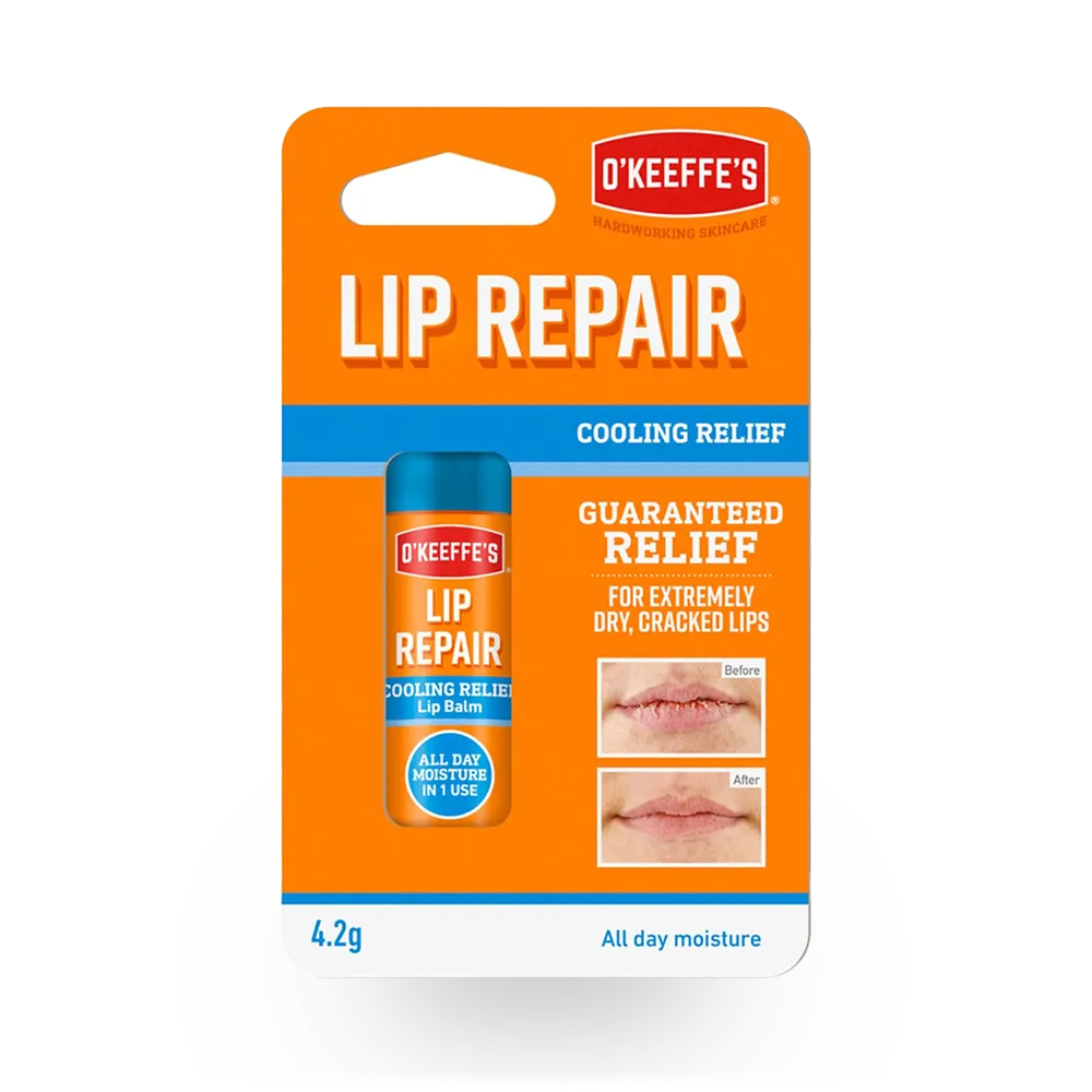O'Keeffe's Lip Repair Cooling Relief Lip Balm 4.2g thumbnail 1