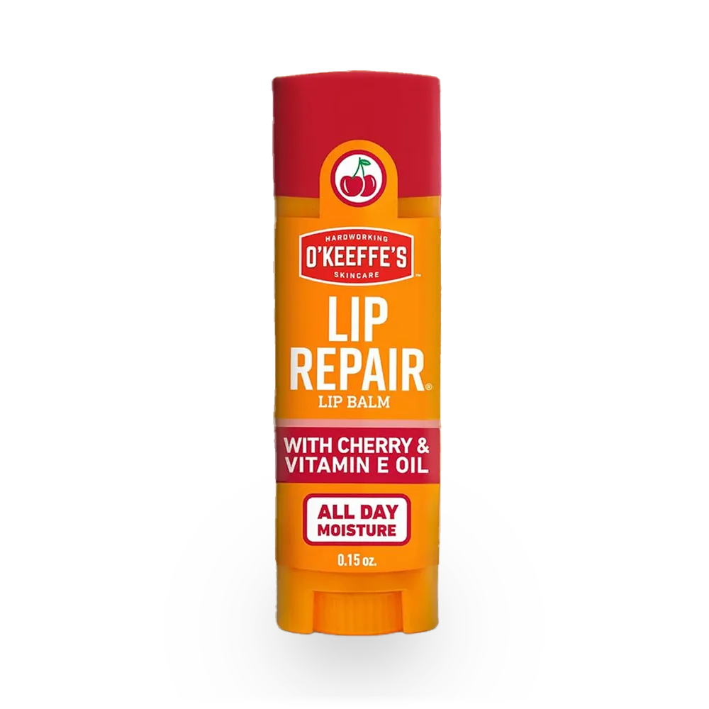 O'Keeffe's Lip Repair Cherry Lip Balm Twin Stick 4.2g thumbnail 1