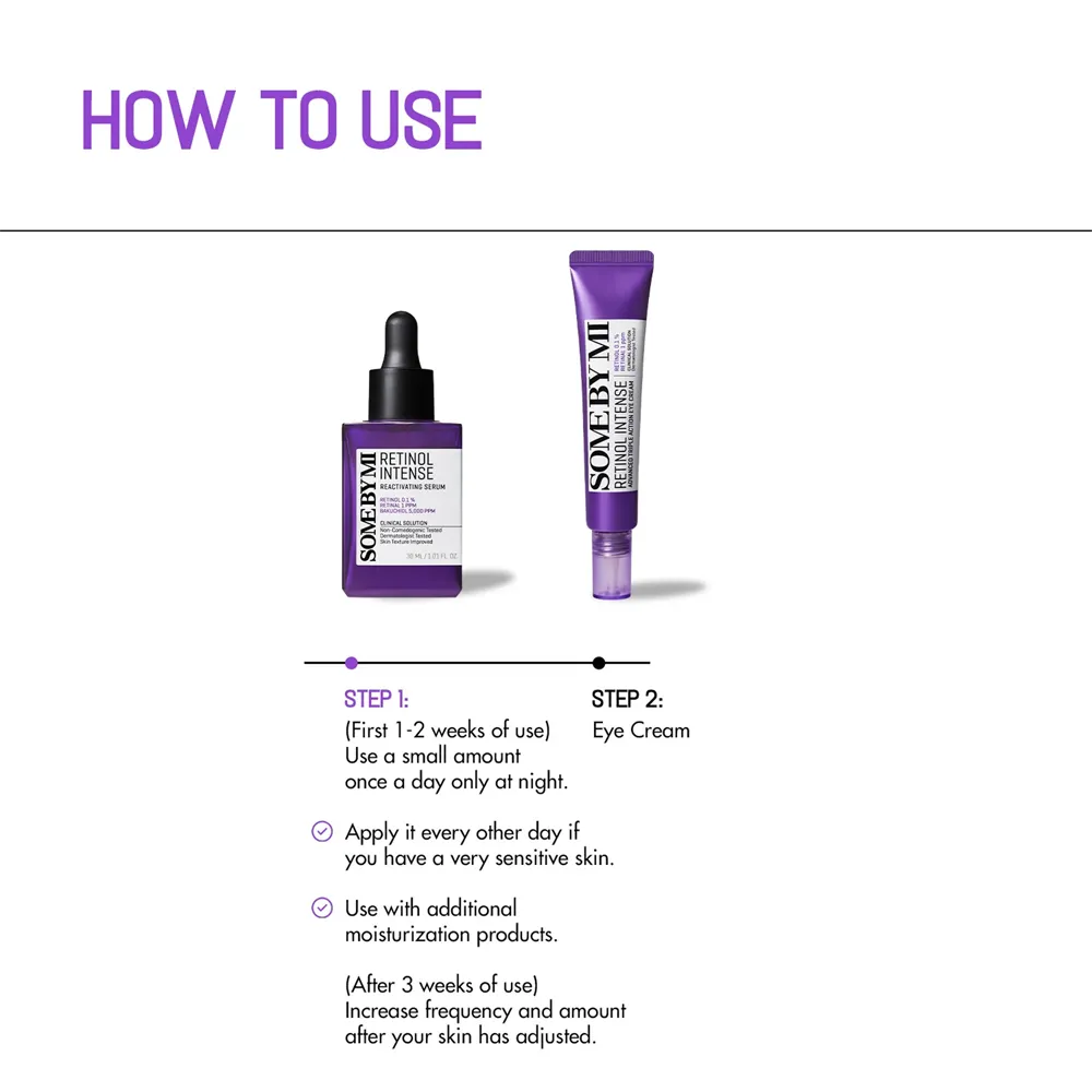 Some By Mi Retinol Intense Reactivating Serum - 30ml thumbnail 5