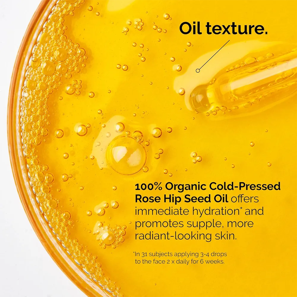 The Ordinary 100% Organic Cold-Pressed Rose Hip Seed Oil - 30ml thumbnail 6