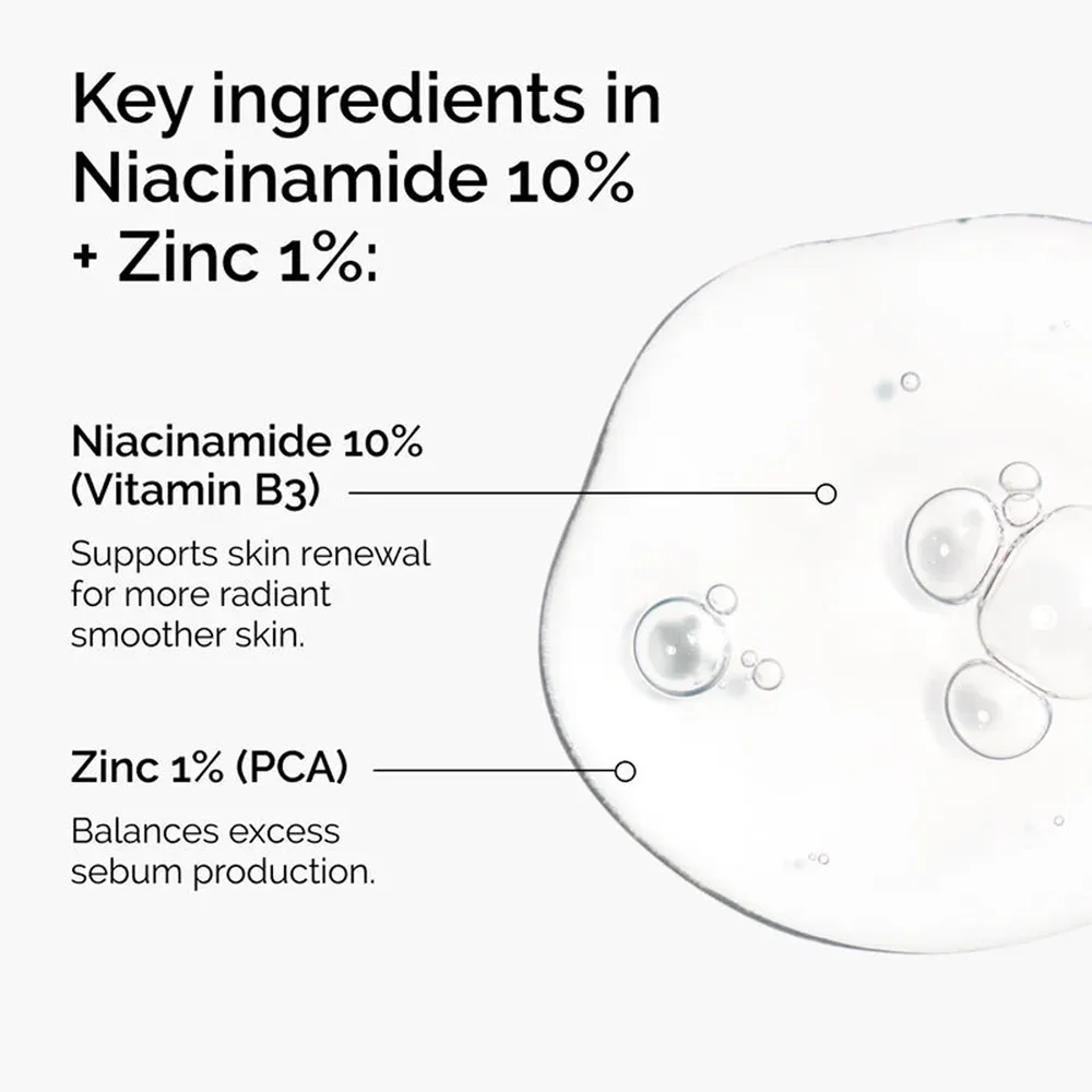 The Ordinary Niacinamide 10% + Zinc 1% Serum - 30ml thumbnail 4