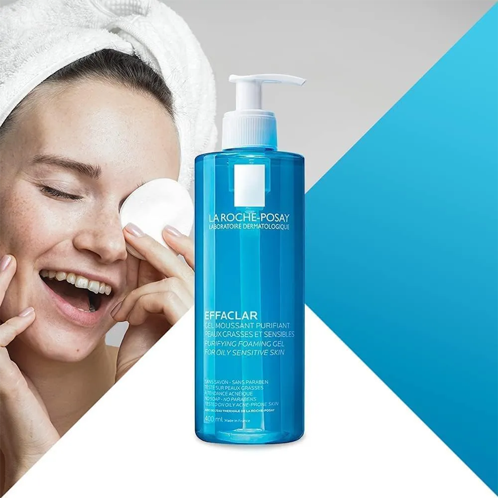 La Roche-Posay Effaclar Purifying Foaming Gel - 400 ml thumbnail 4