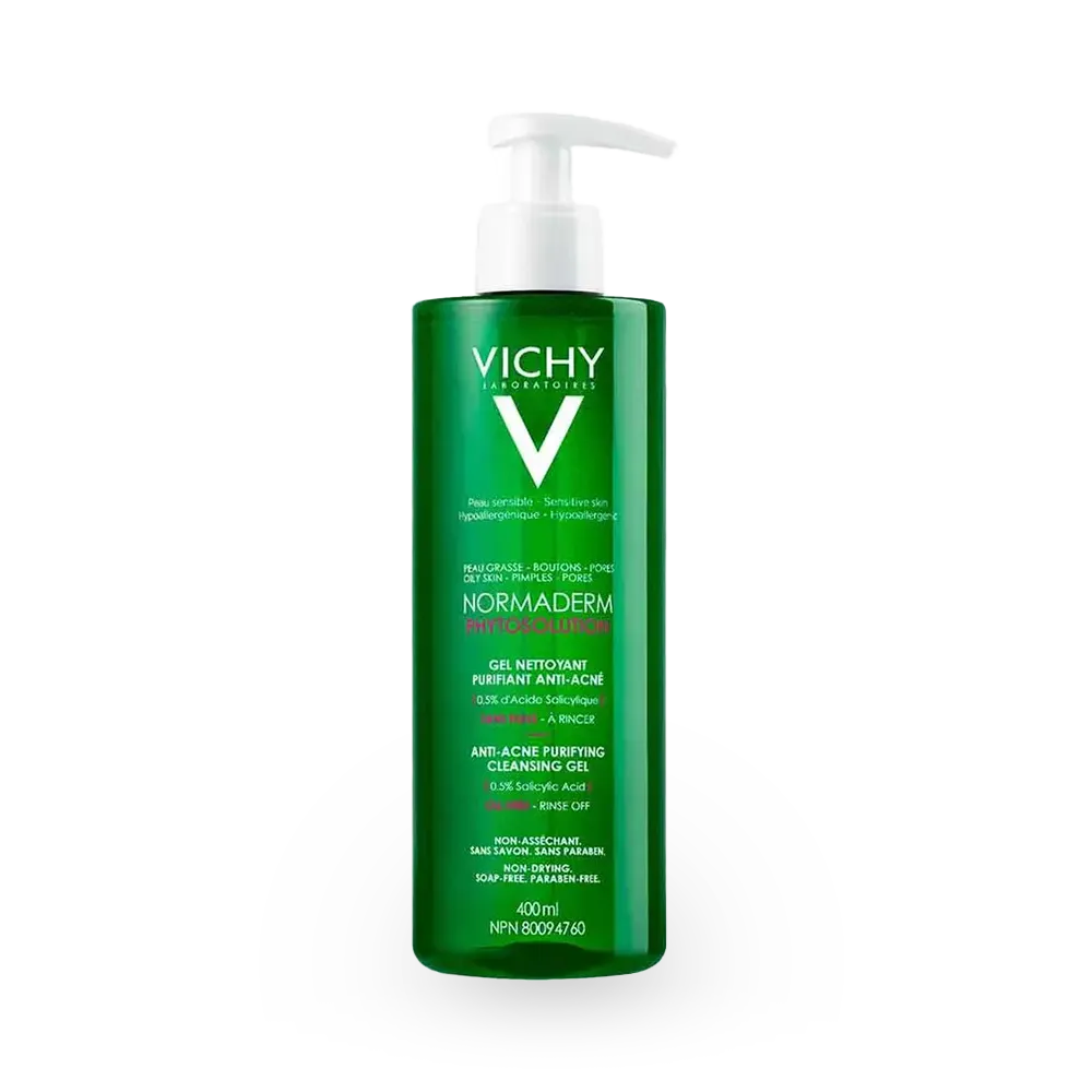 VICHY Normaderm Purifying Cleansing Gel with Salicylic Acid - 400 ml thumbnail 1