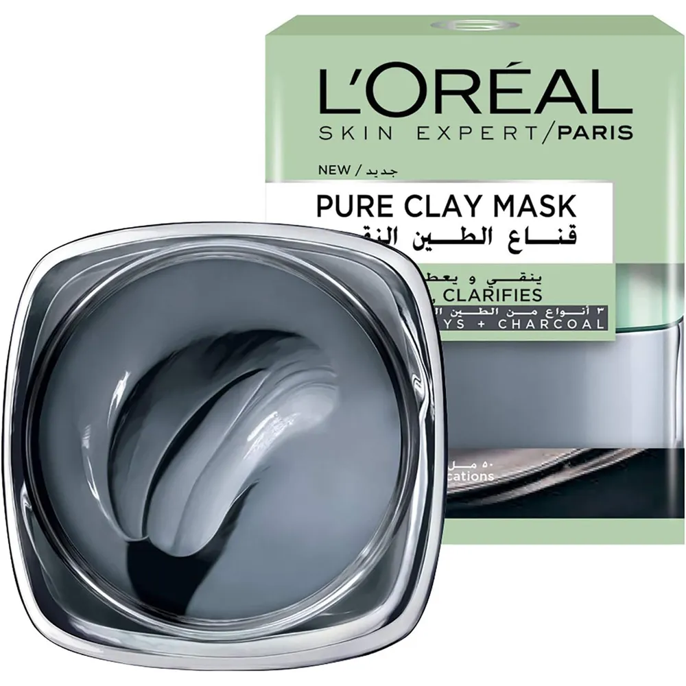 L’Oréal Paris Pure Clay Black Face Mask - 50 ml thumbnail 6