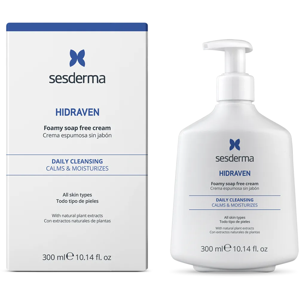 sesderma Hidraven Foamy Soap Free Cream - 300 ml thumbnail 2