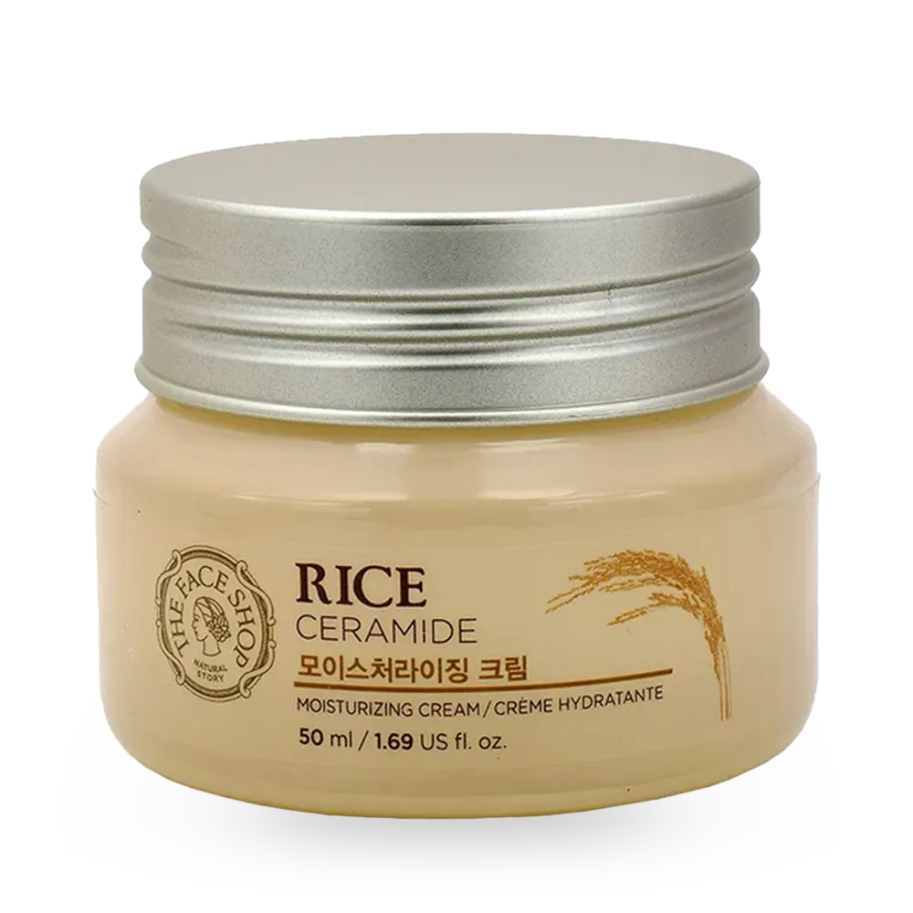 The Face Shop Rice & Ceramide Moisturizing Cream - 50 ml thumbnail 1