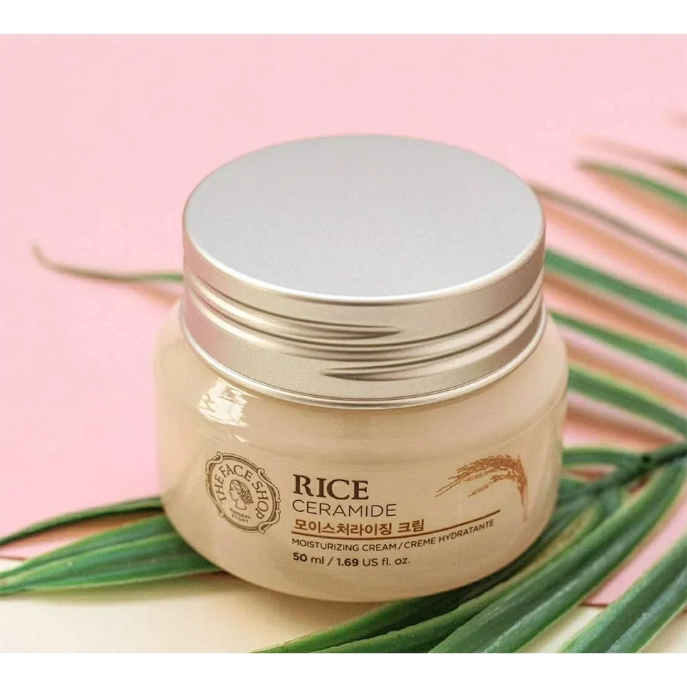 The Face Shop Rice & Ceramide Moisturizing Cream - 50 ml thumbnail 3