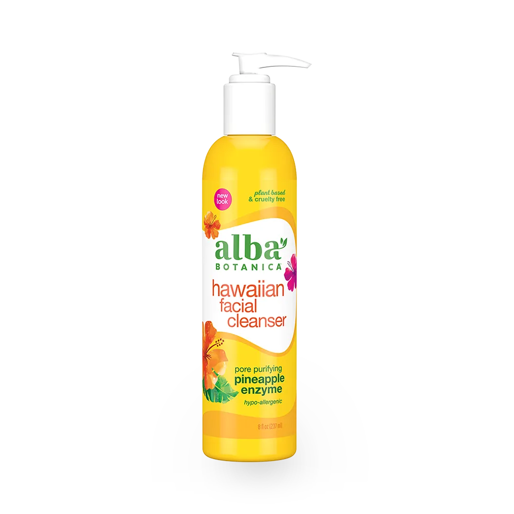 Alba Botanica Hawaiian Facial Cleanser Pineapple Enzyme - 237 ml thumbnail 1