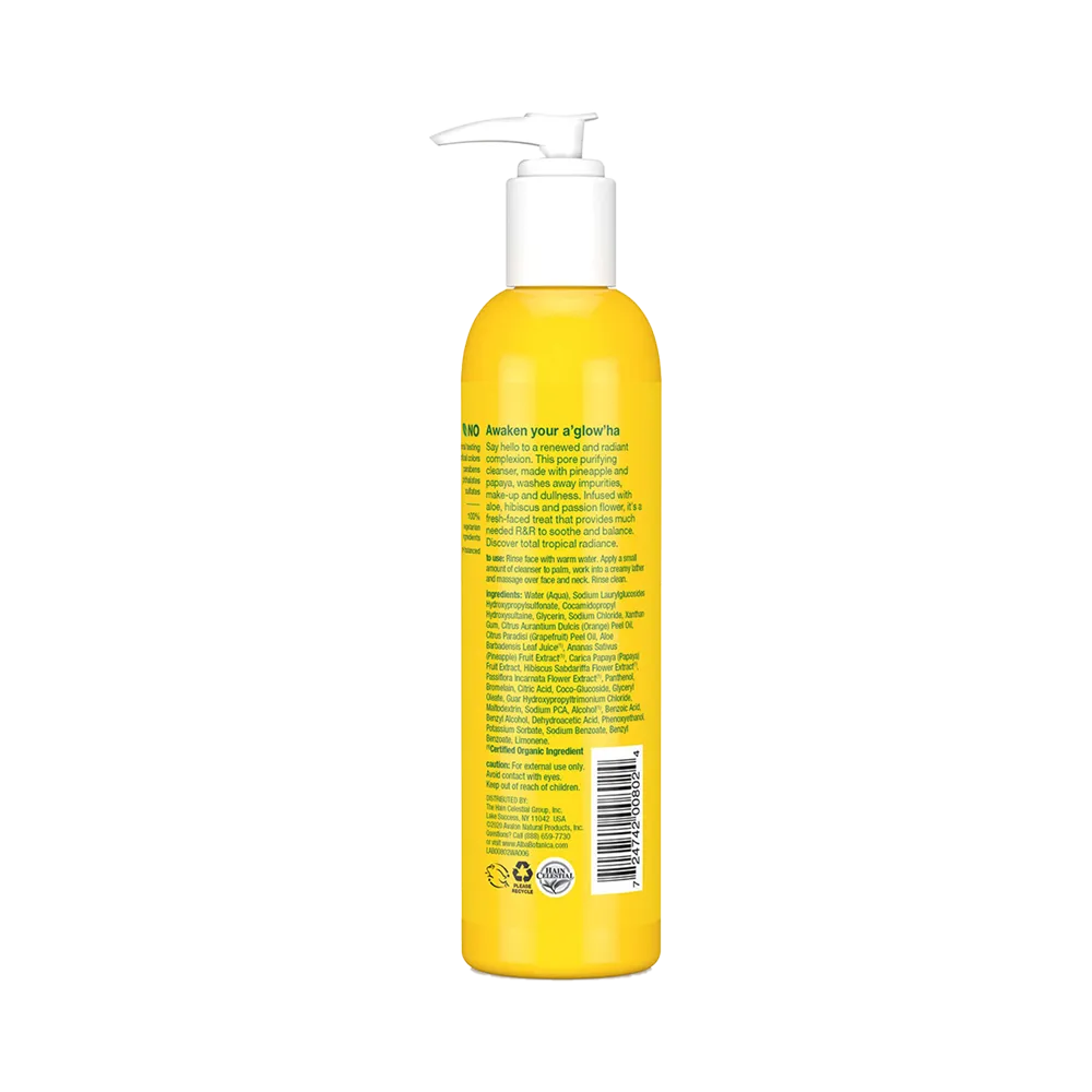 Alba Botanica Hawaiian Facial Cleanser Pineapple Enzyme - 237 ml thumbnail 2