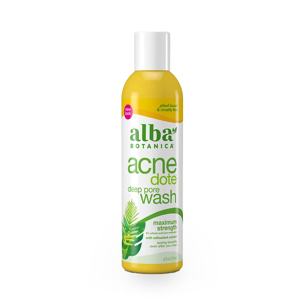 Alba Botanica Acnedote Deep Pore Wash - 177 ml thumbnail 1