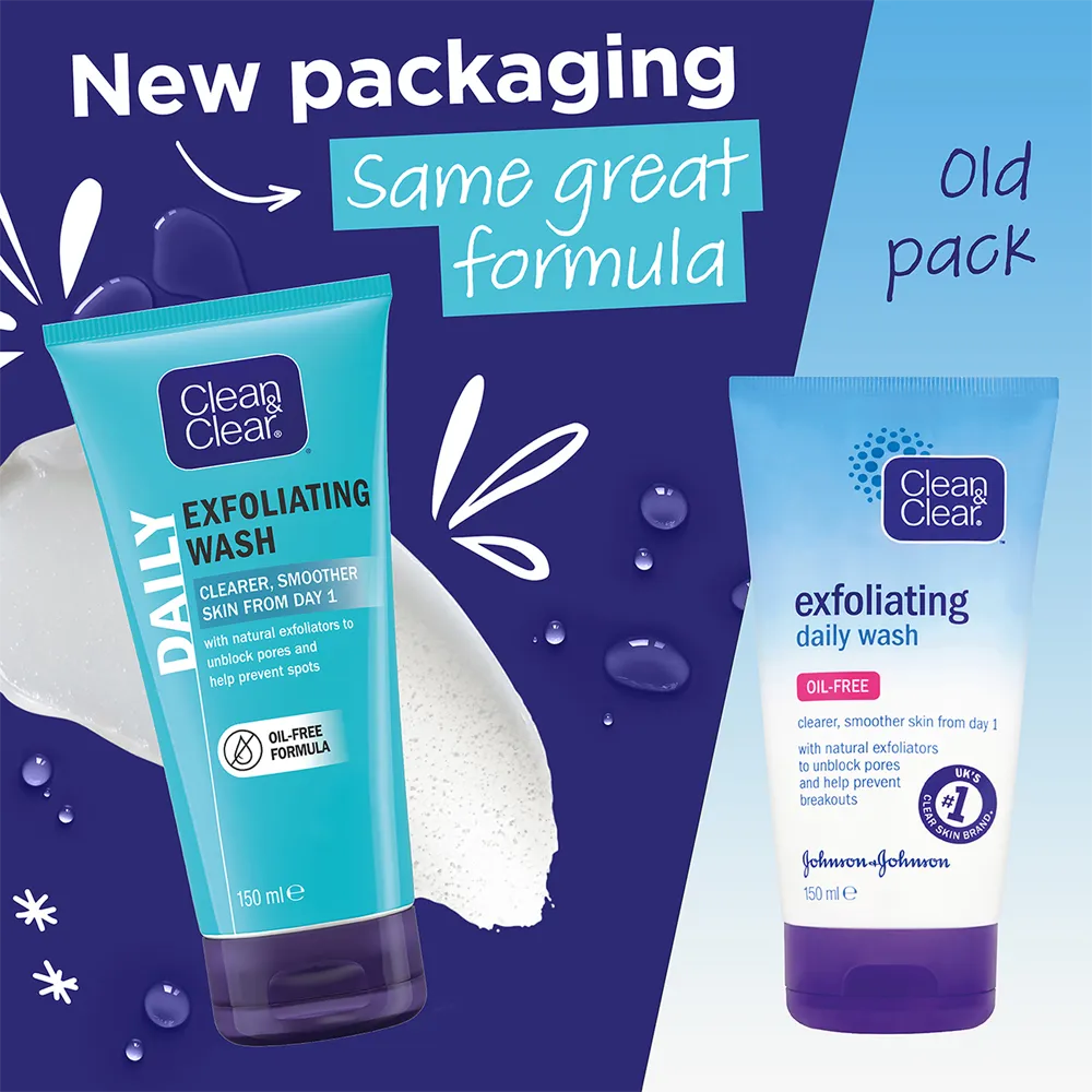 Clean & Clear Daily Exfoliating Wash - 150 ml thumbnail 3