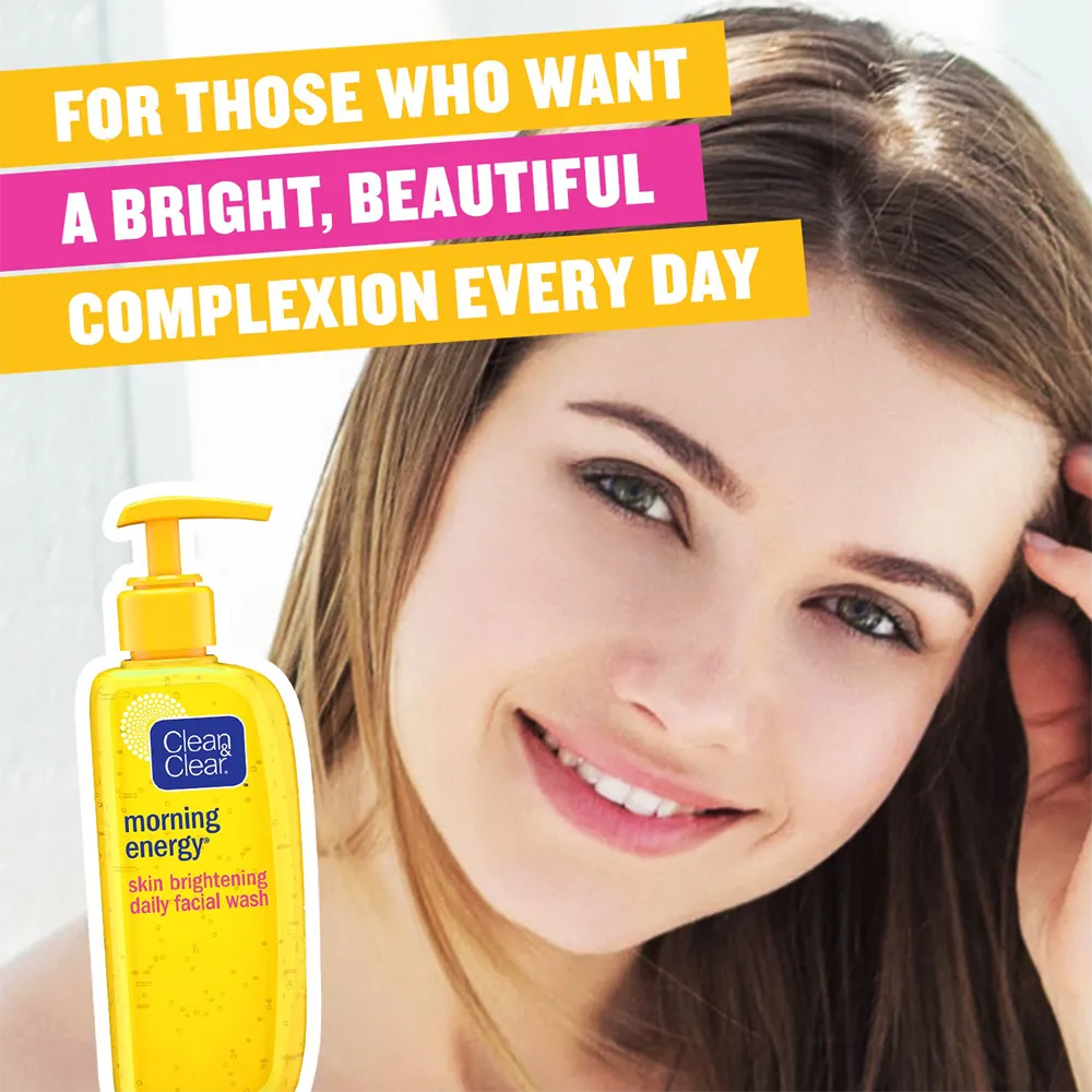 Clean & Clear Morning Energy Skin Brightening Daily Facial Wash - 150 ml thumbnail 2