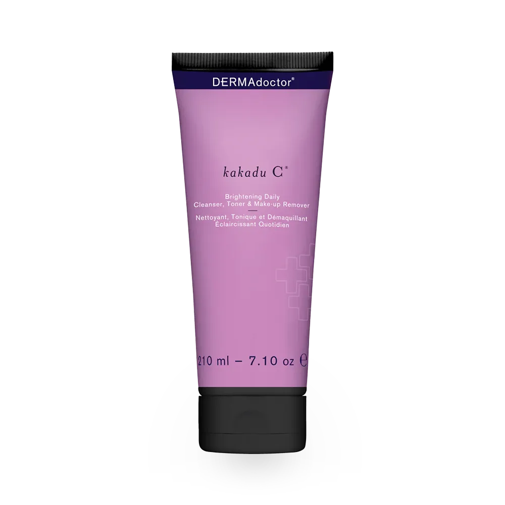 DERMAdoctor Kakadu C Brightening Daily Cleanser, Toner & Makeup Remover - 210 ml thumbnail 1
