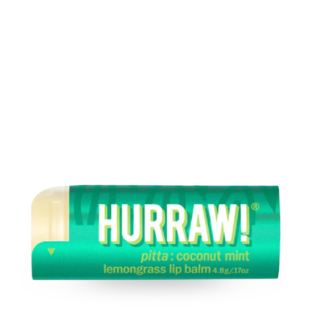 Hurraw! Pitta Lip Balm - Coconut Mint Lemongrass (4.8 g) thumbnail 1