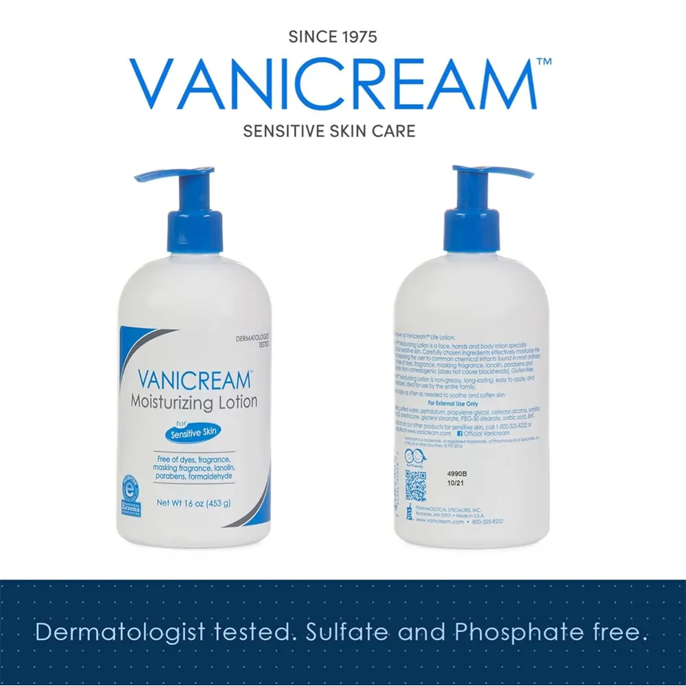 Vanicream Moisturizing Lotion - 453 g thumbnail 3