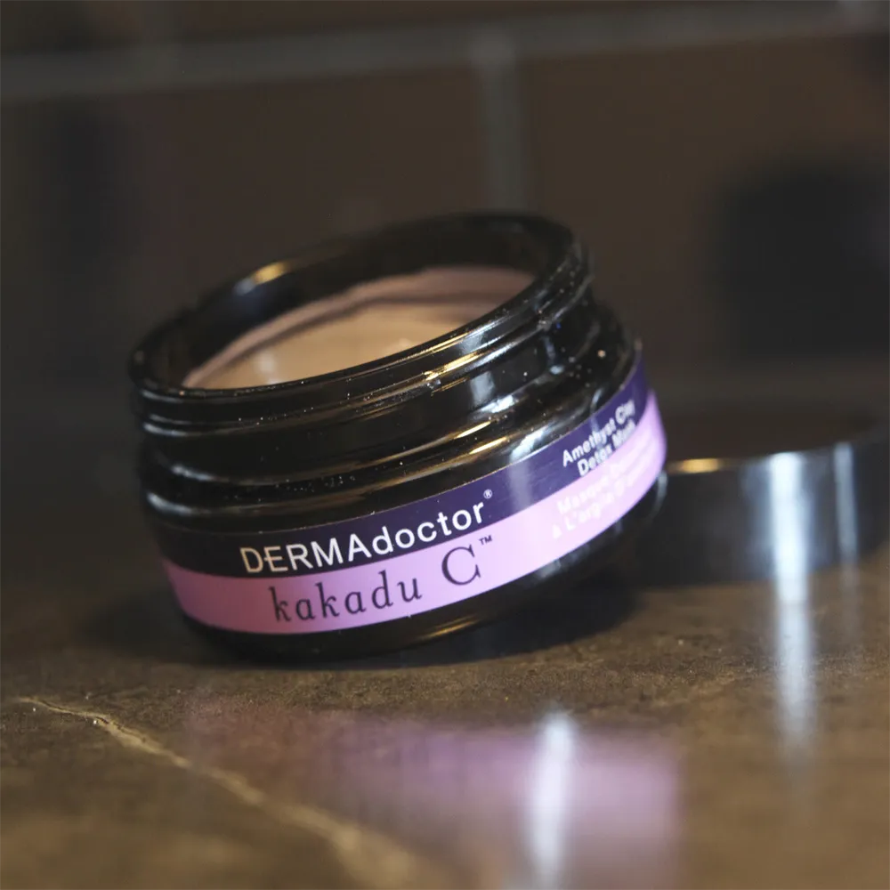 DERMAdoctor Kakadu C Amethyst Clay Detox Mask - 50 ml thumbnail 2