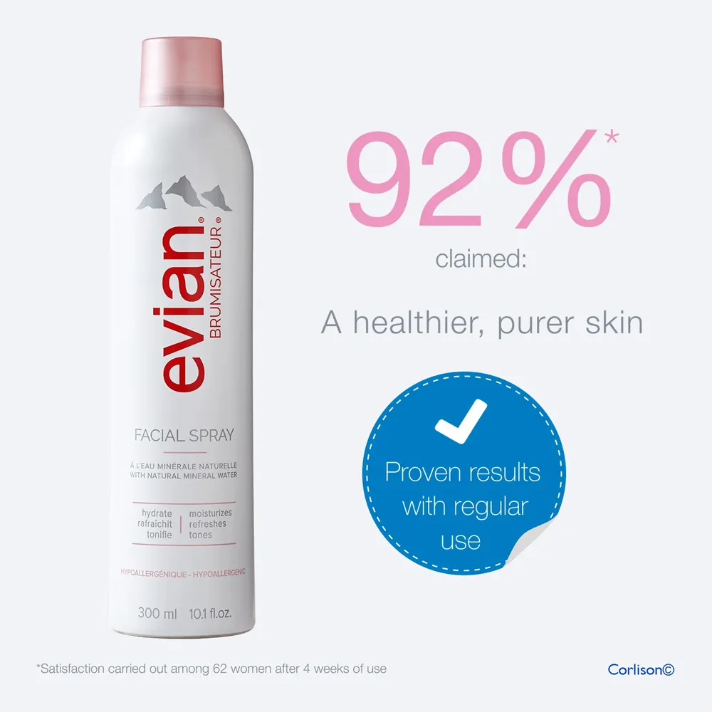 Evian Brumisateur Facial Spray - 300 ml thumbnail 4