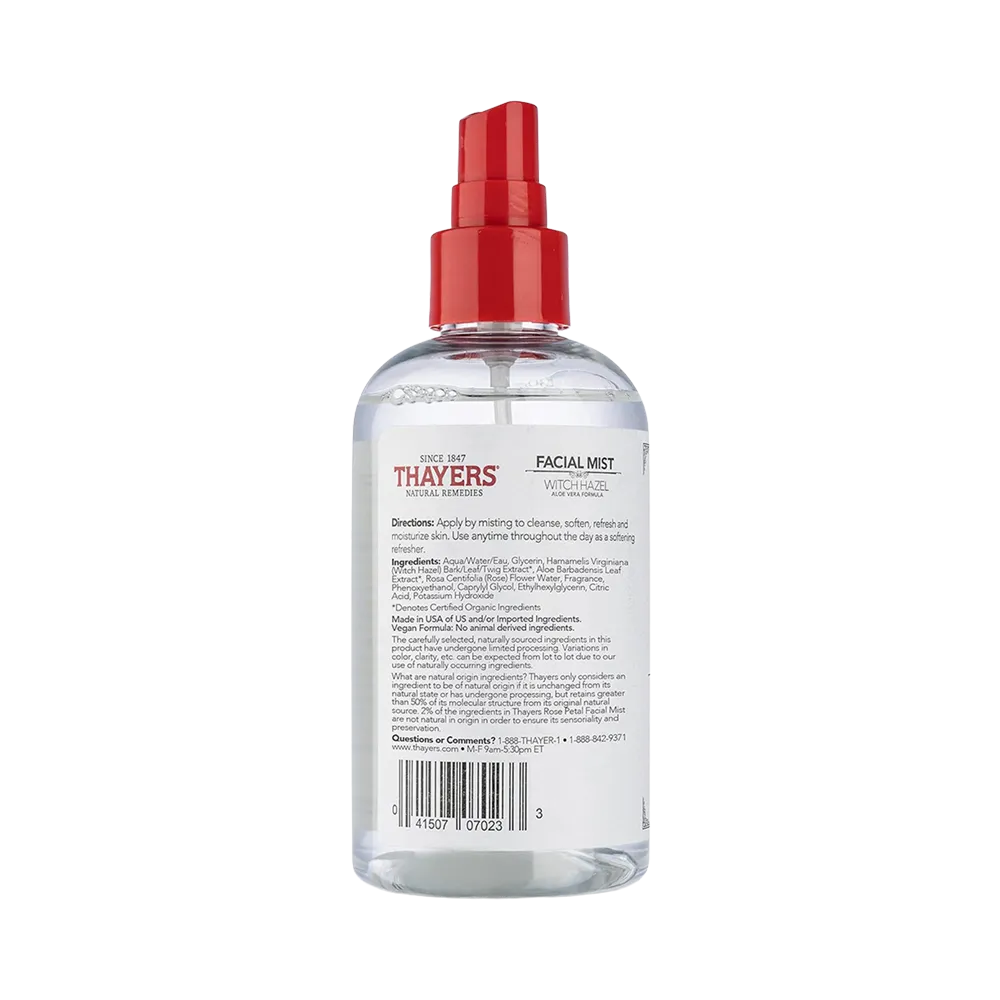 Thayers Rose Petal Facial Toner - 237 ml thumbnail 2