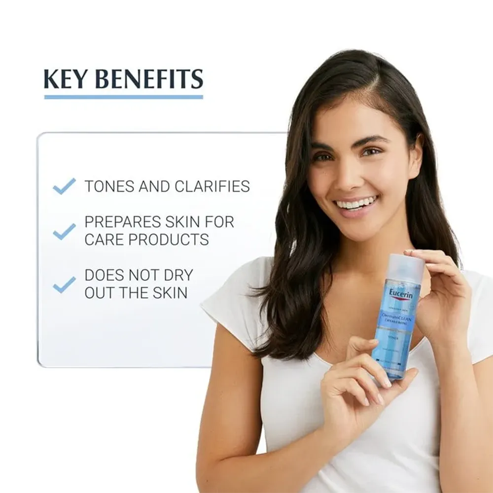 Eucerin Dermatoclean Clarifying Toner - 200 ml thumbnail 2